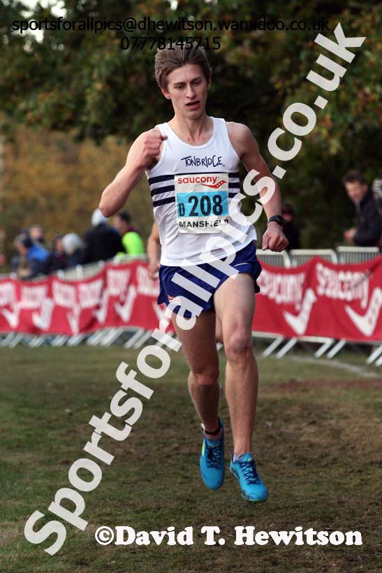 Senior men, 2016 National Cross Country Relays, Berry Hill Park, Mansfield. Photo: David T. Hewitson/Sports for All Pics